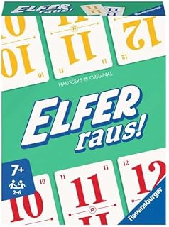Ravensburger Elfer raus! Der Klassiker, Kartenspiel 2-6 Spieler, Spiel ab 7 Jahren für Kinder und Erwachsene: Das beliebte Kartenspiel für die ganze Familie