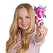 Fingerlings - Glitter Dragon - Sandy (Pink with Blue) - Interactive Baby Collectible Pet - By WowWee