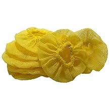 DeRoyal Lemon Wedge Stretch Wrap, Fine Woven Cotton, Washable, Yellow, 12-Count