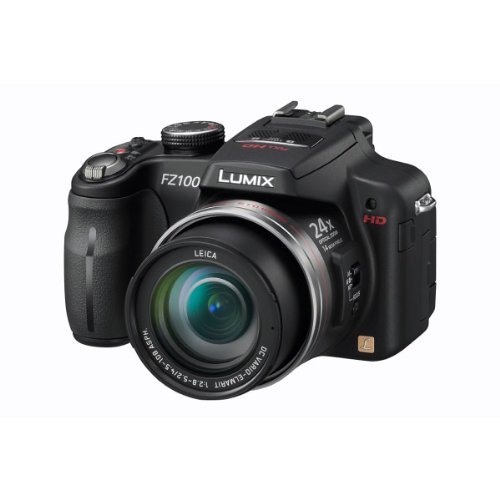 【ほぼ新品元箱付き】 Panasonic LUMIX DMC-FZ100 Panasonic Lumix FZ100 14.1MP Digital Camera - Black (3.0 inch TFT