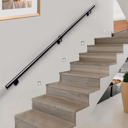 Rampe d'escalier antidérapante 390cm en fer contre les risques de chute