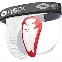 Shock Doctor - 213 - Groin Guard with BioFlex - Cup for Sports Protection - Youth and Adult - (One Athletic Cup Groin Guard and Supporter Core) - MMA - Boxing - Karate - Taekwondo