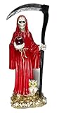 Moviebros Santa Muerte/Holy Death Grim Reaper Skull Home Decor Statue 17