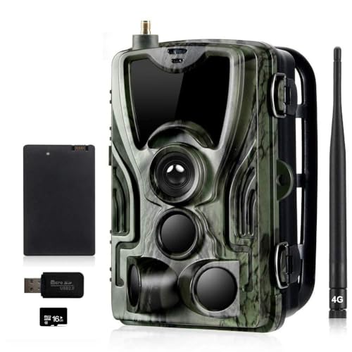 SUNTEKCAM App Cloud Service 4G Fotocamera Caccia Fototrappola 20MP 1080P...