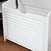 SoBuy FSR40-W,Cesto para la Colada,Canasto para la Ropa Sucia con un Saco,Blanco,ES