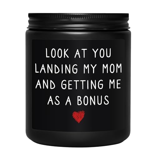 Stepdad Gifts from Daughter Son Fathers Day Gift for Step Dad Birthday Gifts for Stepdad Funny Dads Candle Christmas Secret Santa Gift for Bonus Dad Stepfather