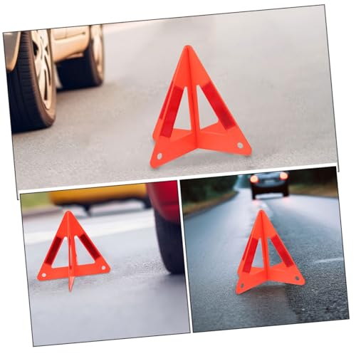 Conjunto de 5 triángulos reflectantes para emergencia vehicular miniatura 3