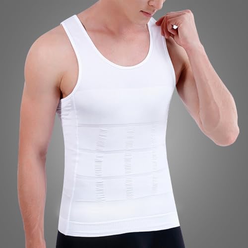 Getshapeslim for Men, Man Sculpt Shaper Tank Top, Compression Tank Top for a More Upright Look3
