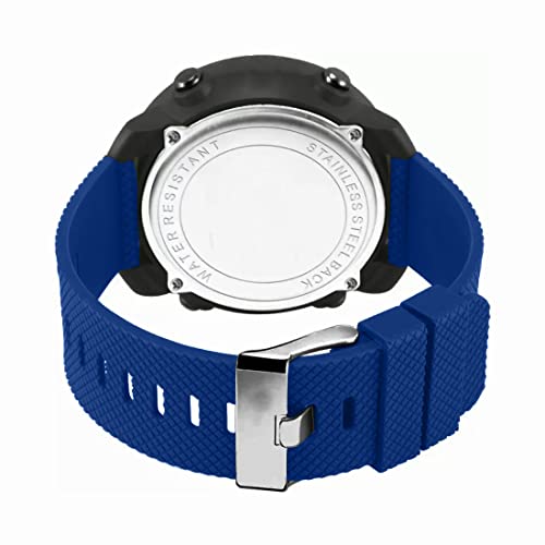 Image of Shocknshop Digital Sports Multi Functional Military Style Black Dial Watch for Mens Boys -LAVAW04