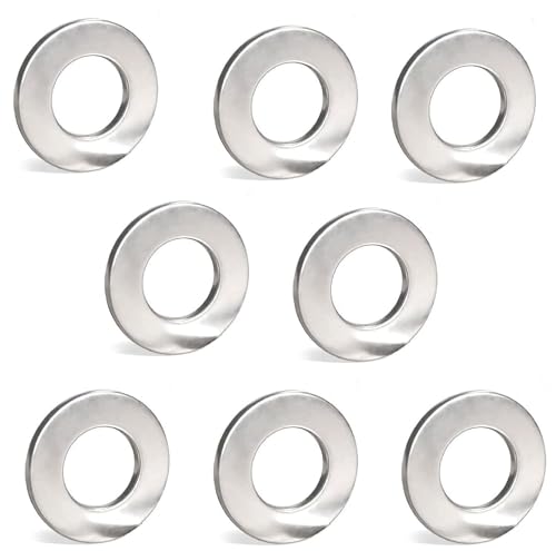 Image of M12 Stainless Steel Washers (12mm) Form A Thick Flat washers For Bolts And Screws Metal Grade A2 Stainless Steel (304) M12 x 20 Pack