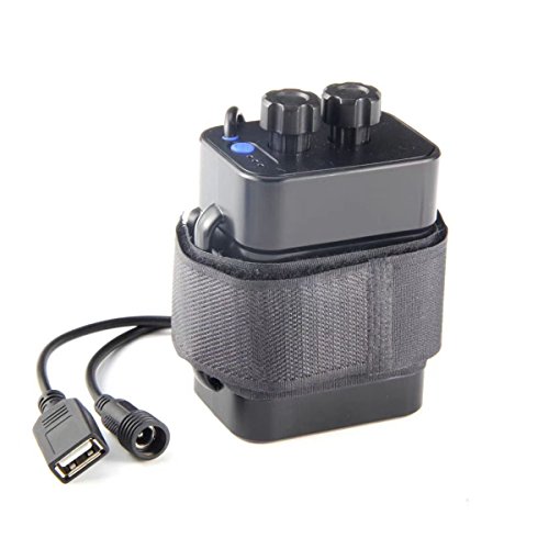 MinChen 8.4V Battery Pack Case for 2/4/6 x 18650 Rechargeable li-ion Battery Waterproof