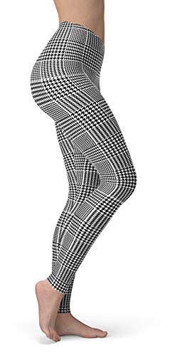 Image of sissycos Women's 80s Leggings Neon Artistic Splash Printed Buttery Soft Stretchy Pants