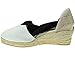 Valenciana Valenciana Zapatilla Alpargata Valenciana Yute Tradicional Fallera Cuña 4 Cuerdas Folclore...