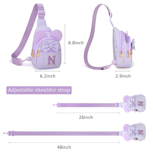 Image of Initial Purse for Girls Kids,Birthday Gifts for 3-8 Years Old