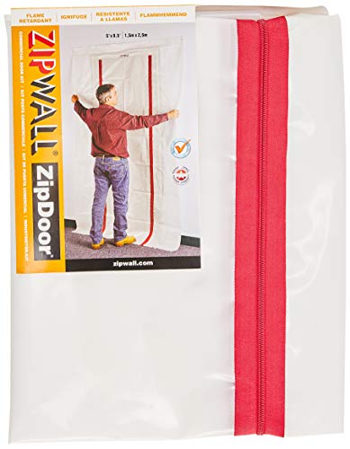 Zipwall Zdc Commercial Zipdoor Kit, , Red ,1 Count(Pack Of 1) #TOP2