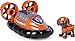 Paw Patrol, Zuma's Transforming Hovercraft with Flip-Open Hook, for Ages 3 & Up