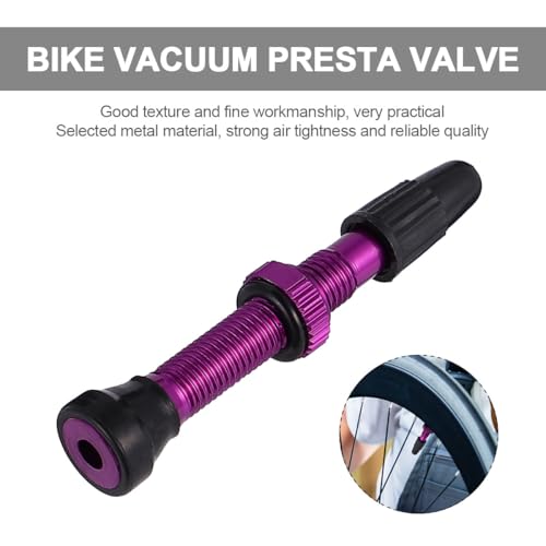 Tapón de válvula francesa 40 mm para neumático sin cámara miniatura 7