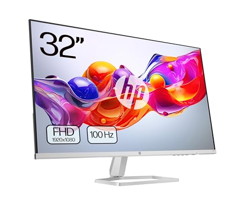 HP 532sf- Monitor de 31.5" FHD (1920x1080, VA, 100 Hz, 7ms, 99% s...