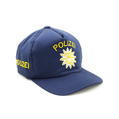 Kid's Shirt Polizei Basecap blau