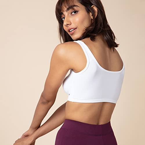 Image of NYKD NYB113 Cotton Non Padded Non Wired Full Coverage Slip On Everyday Bra Pack of 2