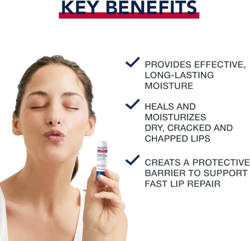 Eucerin Aquaphor Lip Repair Stick - Soothes Dry Chapped Lips - Two(2) .17 Oz Sticks, Multi — view 7
