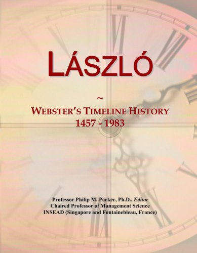 L¿szl¿: Webster's Timeline History, 1457 - 1983