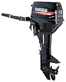 12HP Outboard Motor Boat Engine Gasoline Outboard Motor Marine Inflatable Fishing Boat Engine Yacht...