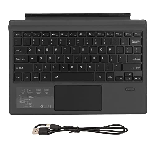 Teclado inalámbrico recargable para escribir rápido en la tableta sin usar ratón 6