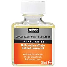 Pebeo Refined Linseed Oil Thinner for Paints, 75ml Bottle