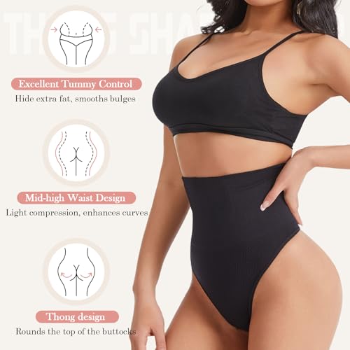Thong Shapewear for Women Tummy Control Underwear Butt Lifter Panties Seamless Body Shaper2