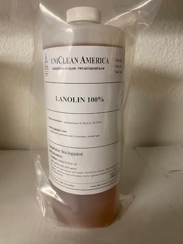 Lanolin 100% Lanolin - UniClean America - Made in USA - Size: 128 fl oz
