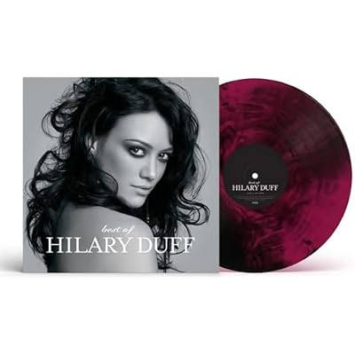 Best of Hilary Duff Translucent Purple & Black Swirl Vinyl, Hilary Duff