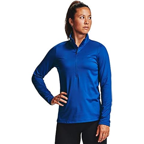 Camiseta Under Armour Authentics ColdGear con cremallera 1/2 para mujer Cover