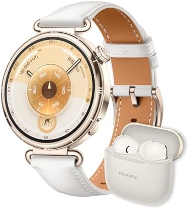 （20:30時点） 【FreeBudsセット】HUAWEI WATCH GT 6 41mm スマートウォッチ 最長14日間バッテリー 情緒/健康モニタリング 100種類以上スポーツモード GPS搭載 登山/ゴルフ/サイクリング iOS & Android対応 ホワイト＋HUAWEI FreeBuds SE 3 ワイヤレスイヤホン