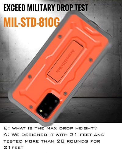 image for ArmadilloTek Vanguard Case Designed for Samsung Galaxy S20 Plus (2020 