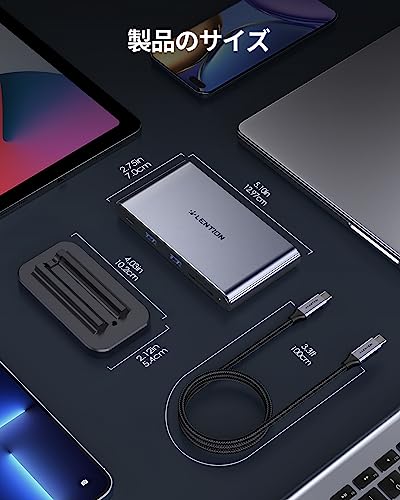 LENTION LENTION 縦置き USB C ドッキングステーション 10in1 CB-D62 の商品画像 7