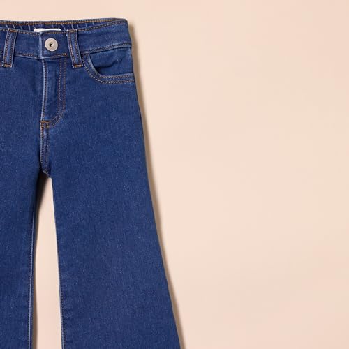 Amazon Essentials Girls and Toddlers' Wide Leg Jeans2