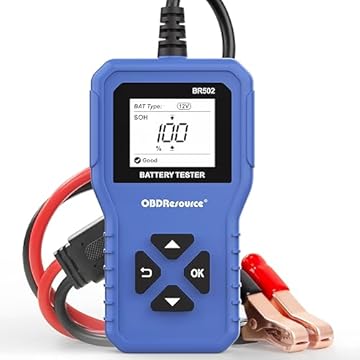 car battery test with multimeter