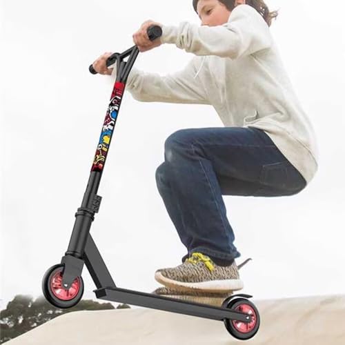 Trick Pro Stunt Scooter for Kids & Adults, Black