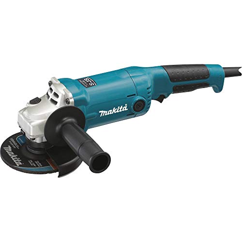 Makita GA5020 5' SJS Angle Grinder, with AC/DC Switch, Blue