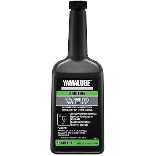 Yamaha Yamalube Outboard Ring Free Plus Fuel Additive- 12 Ounce, #ACC-RNGFR-PL-12