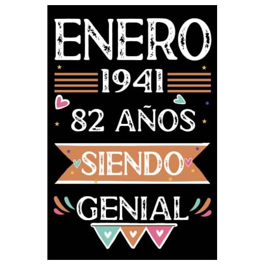CUADERNO, Enero 1941, 82 Años Siendo Genial: Libro de visitas, cuaderno, 110 páginas de felicitaciones, idea de regalo, regalo Para la esposa, novia, mujer, La madre