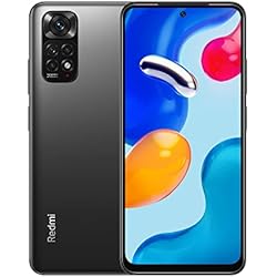 Xiaomi Redmi Note 11S Smartphone,6GB RAM 128GB ROM,6.43´´ AMOLED DotDisplay,procesador MediaTek Helio G96,cámara cuádruple AI de 108MP (Gris)