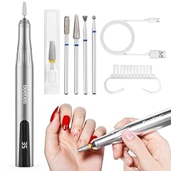 Silver Electric Cordless Nail Drill