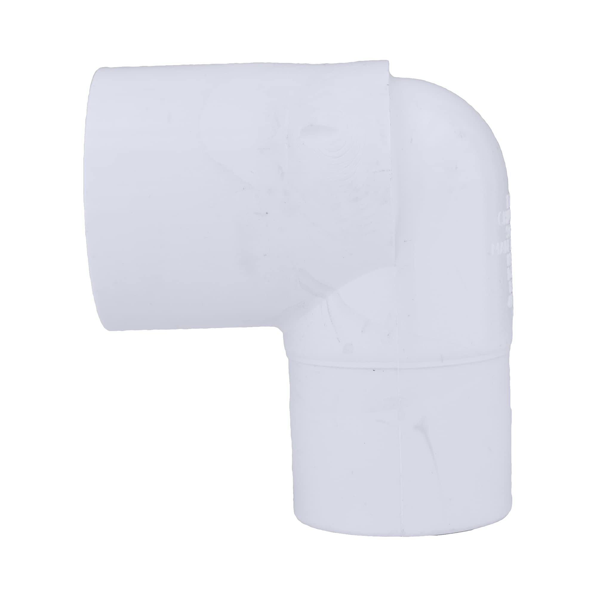 Charlotte Tuyau Street Coude SCH 40 PVC 1–1/10,2 cm 90 deg. Blanc
