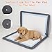 Micnaron Dog Pee Pad Holder, Fits Up to 34.8