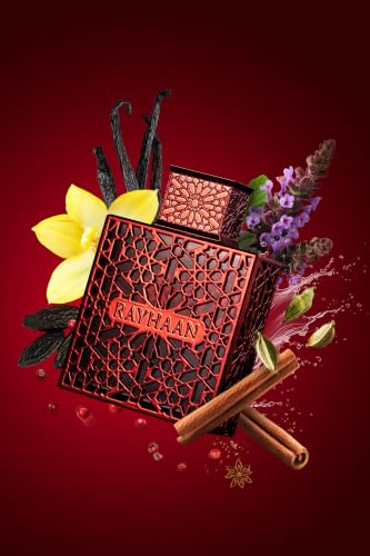 Image of RAYHAAN Crimson Eau De Parfum Spray, 3.4 Ounce (Unisex)