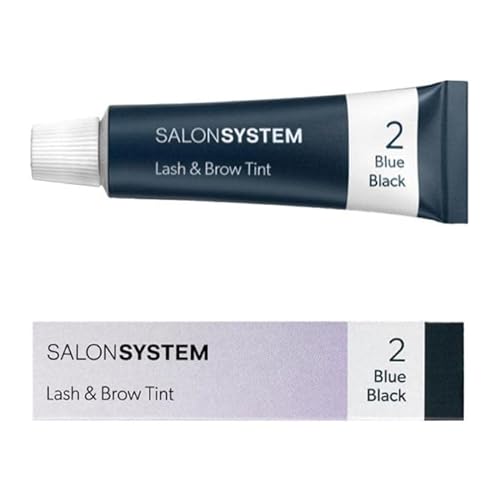 Salon System Blue/Black Lash and Brow Tint 15ml