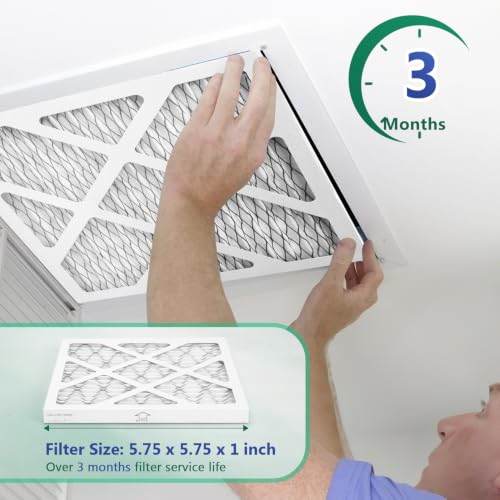 Image of 6 Pack Updated 6x6x1 Air Filter, pertain Merv 8