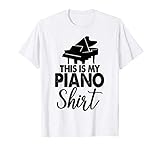 Photo Gallery this is my piano keyboard tee shirts pianist music gifts maglietta Photo Gallery this is my piano keyboard tee shirts pianist music gifts maglietta